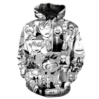 China custom oversized Anti-wrinkle cartoon printed sweatshirt hoodies men style fashionable sports hoody seller for sale