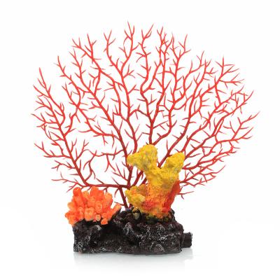 China Viable Hot Sale Aquarium Decorations Artificial Coral Accessories Landscaping Reef Colar Resin Cardboard Box Decorations and Ornaments for sale