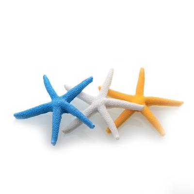 China Viable Aquarium Ornaments Artificial Resin Coral Crafts Simulated Mini Starfish Aquarium Landscape Decorations for sale