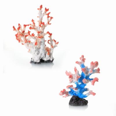 China Viable Fish Aquarium Accessories Landscaping Ornaments Resin Coral Artificial Aquarium Decorations Coral Reefs for sale