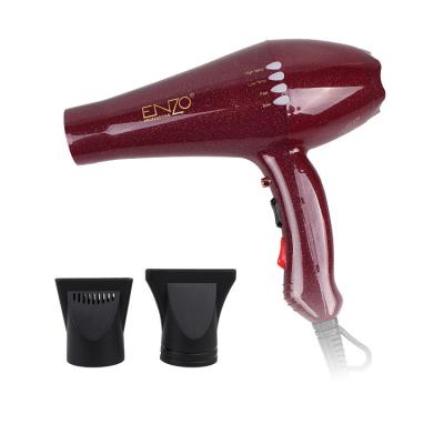 China ENZO Wholesale Professional Hotel High Quality Blue Plastic Super Power 6000W Salon Hair Below Hot And Cold Wind Hair Dryer for sale