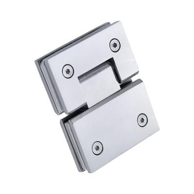 China Modern Hinge Bathroom Shower Glass Door 180 Degree Brass Hinge Glass Door Hinge For Shower Room for sale