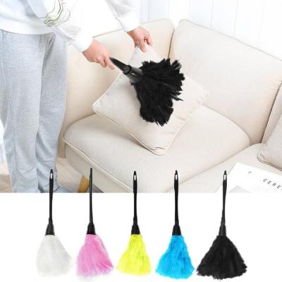 China Sustainable Popular Soft Cleaning Tools Anti Feather Duster Brush Household Soft Wool Cleaning Cloth for sale