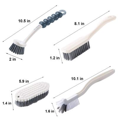 China Viable Cleaning Brush Dish Scrub Bathroom Kitchen Scrub Bottle Cleaning Shoe Cleaning Brush for sale