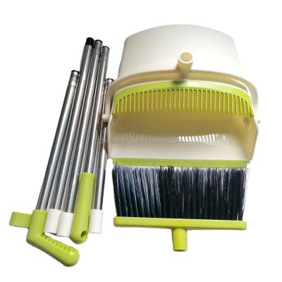 China China Broom Daily Cleaning Goods And Dustpan Set Foldable Broom And Broom Mop Holder Large Size Plastic for sale