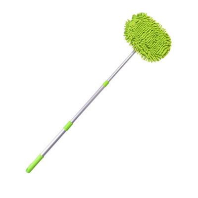 China High Efficiency 2 in 1 Car Cleaning Brush Car Wash Brush Telescoping Long Handle Broom Cleaning Chenille Broom Auto Accessories for sale