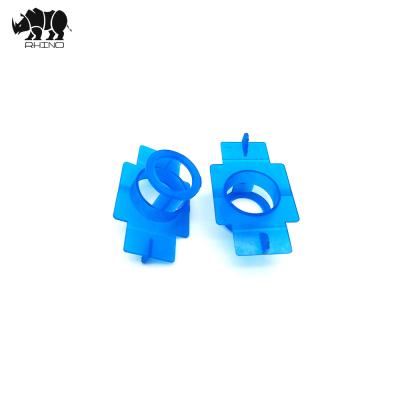 China Zinc Plating Plastic Spring Channel Nut With Plastic Wing Spring Nut for sale