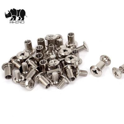 China Steel Rivet Hex Socket Head Cap Screws Insert Fasteners Barrel Nuts for sale