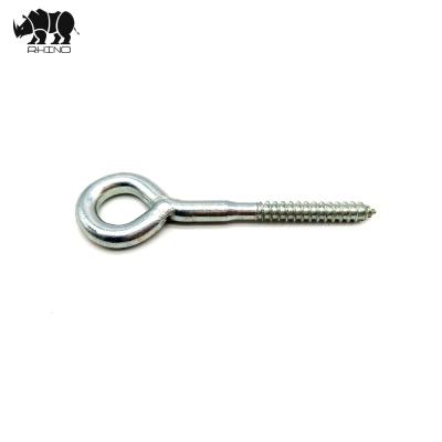 China Q195 C1008 Yellow Galvanized Welded Eye Screw etc. with wire wood scaffolding welded screw eye bolts for sale