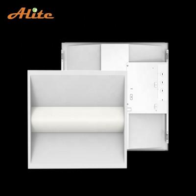 China Office School Troffer 2021 New Design For Commercial Desk Recessed Mount LED Troffer Motion Sensor for sale