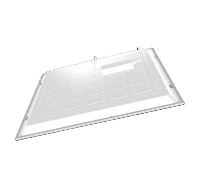 China Modern ALITE ETL SAA CE 40W 60W 1200*600 3 Hours Emergency Panel Light Non-flickering LED Lumens Time High for sale