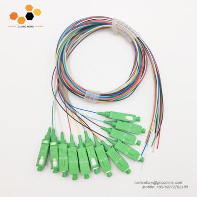 China FTTH FTTH Distribution Network Fiber Optic Pigtail SC UPC for sale