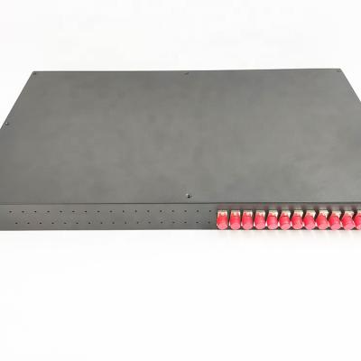 China FTTX 1x16 1 U Rack Mount PLC Splitter For Fiber Optic Cable for sale