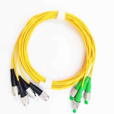 China FTTX Systems 2m FC Singlemode Patch Cord For FTTH APC/UPC Fiber Optic Jumper for sale