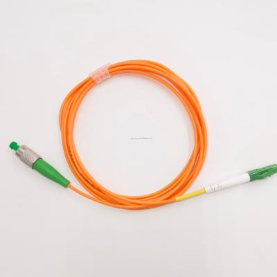 China FTTH OM1 FC APC 2.0mm PVC G652D SM MM FTTH Passive Fiber Patch Cord for sale