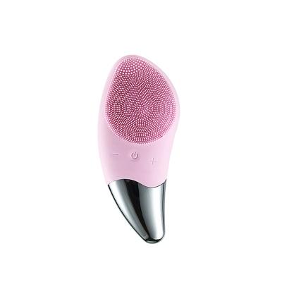 China 2021 Nourishing Electric Sonic Silicone Facial Cleansing Brush for sale