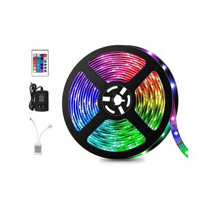 China Hotel Multi Color Voice App Remote Control Color Changing Smart Wifi LED Strip Light for sale