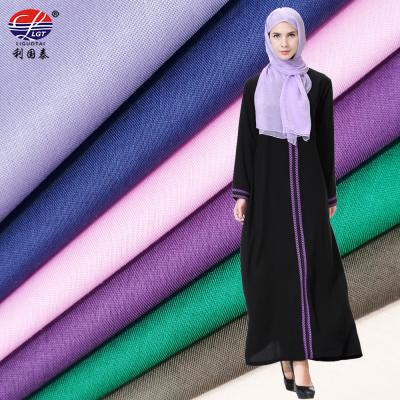 China Waterproof Ready Bulk Soft 100 Polyester Microfiber Fabric For Shirt Or Arabian Robes for sale