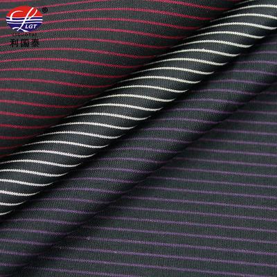 China Breathable Ready Bulk Yarn Dyed 85 Polyester Microfiber 15 Cotton Shirting Fabric For Uniform for sale