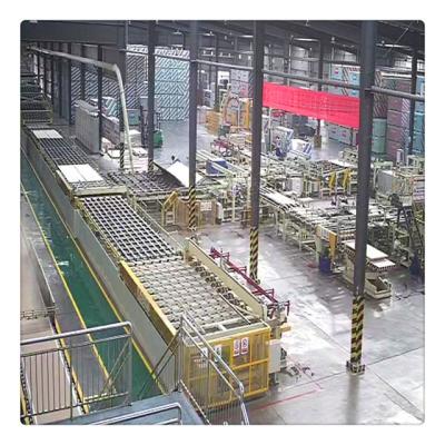 China ceiling and hot air transfer hot oil style gypsum board machine/gypsum board factory/manufacturing machine for sale