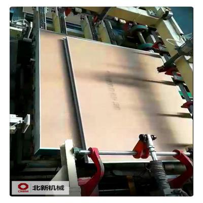 China Building Material Stores Gypsum Plasterboard Making Machine Production Line for sale