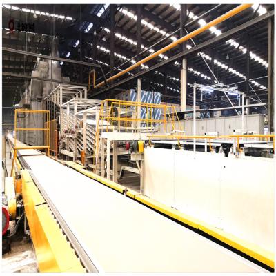 China Building Material Shops China Best Small Investment Automatic Gypsum Board Machine Manufacture for sale