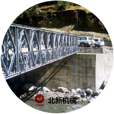 China Steel Structure Bridge Bailey Steel Bridge Made In China for sale