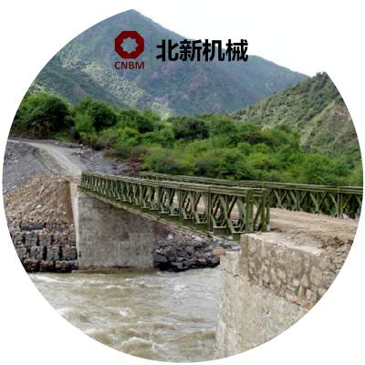 China Steel Structure Bridge Bailey Bridge Manufacturer Factory Price Bailey Bridge for sale