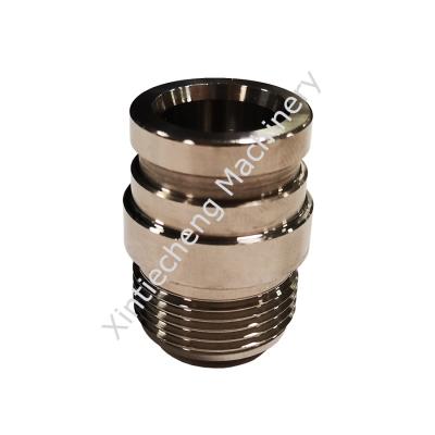 China Precisión de acero inoxidable del CNC que procesa el aceite Rig Components Connector en venta