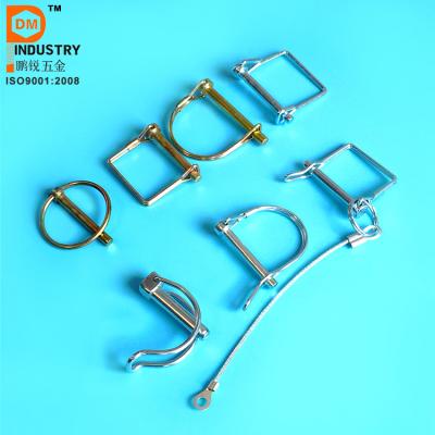 China Carbon steel wire locking pin/quick release pin/hitch pin for sale