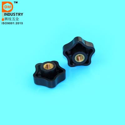 China Industry M6 General Plastic Star Knob Thumb Nuts for sale