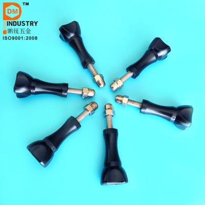 China M5 handel handle stainless steel nut and plastic screw camera plastic thumb screw for sale