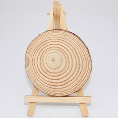 China Europe Log Slices Natural Decorative Wood Slice For Painting for sale