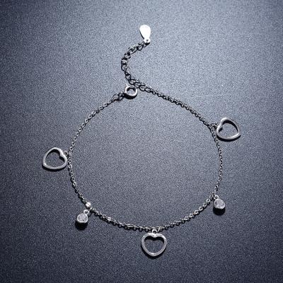 China Fashionable Baoyuan Heart Zodiac Charm Bracelet 925 Sterling Silver Jewelry CAB3101 for sale