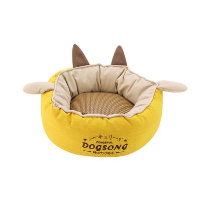 China Breathable Machine Washable Pet Sofa Bed With Detachable Cover For Dogs And Cats for sale