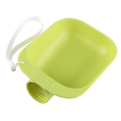 China Durable Plastic Outdoor Pet Water Feeder Dog And Cat Travel Water Feeding Tool for sale