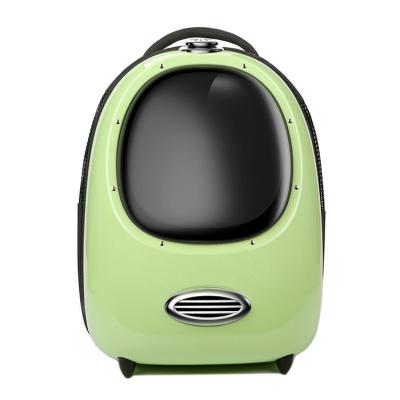 China Wholesale Breathable Transparent Pet Cat Dog Travel Carrier Carrying Basket Backpack Bag for sale