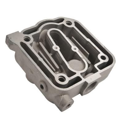 China Custom aluminum alloy ADC12/A380 spare part precision a356 aluminum die pan auto parts product aluminum gravity casting for truck for sale