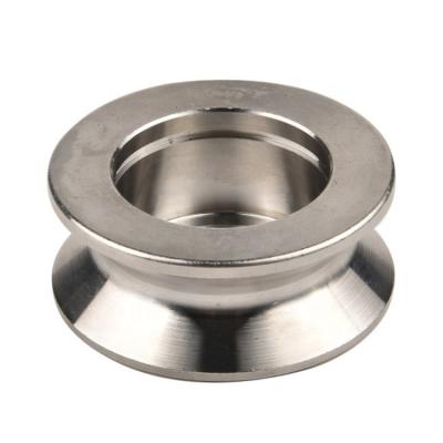 China SUS304 SUS316 SUS316L...CNC Machined Custom Stainless Steel Rings Guide Wheels V Shape Ring Stainless Steel SUS304 Rings for sale