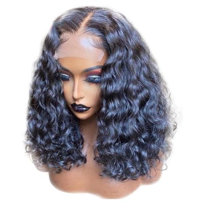 China Lace Front Bob Wigs Pixie Cut Glueless, Best Hair Vendor Bob Lace Frontal Pixie Curl Short Hair Wig For Black Women for sale