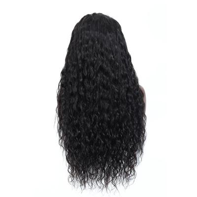 China Softer 13*6 T Part Lace Wig Deep Wave Hair High Quality Deep Loose Wigs Chinese Virgin Hair Seller Pre Pluck Lace Front Wig for sale