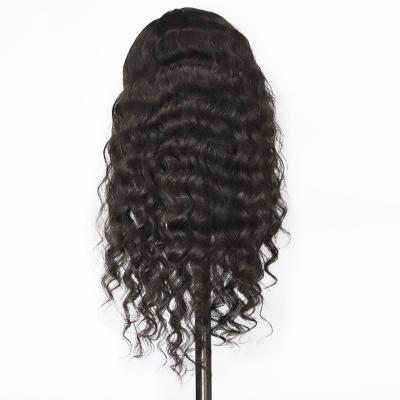 China Wholesale Raw Body Wave Virgin Cuticle Aligned Hd 13x6 Lace Frontal Wig Hair Loose Deep Wave For Black Women for sale