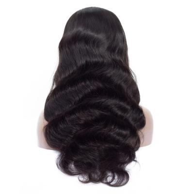 China Raw Virgin Body Wave 100% Cuticle Aligned Peruvian Human Hair Wig Softer Pre Plucked Lace Wig Body Wave Lace Front Wigs for sale