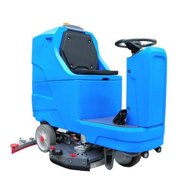 China Hotels Automatic Scrubber For Marble Epoxy Type Floor Scrubber Floor Granite Ceramic Tile Good Quality Electric Pile Cleaning Machine for sale