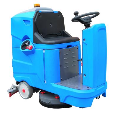 China Hotels Tanjie Hospital Factory Warehouse Supermarket Floor Scrubber Automatic Floor Scrubber Floor Washing Cleaning Machine for sale