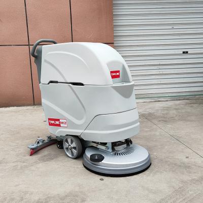 China 2022 New Popular USA Amazon Hotels Hot Selling Floor Sweeper Hand Push Floor Scrubber Portable Road Sweeper Machine For Marble Concrete for sale