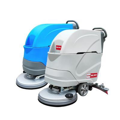 China Hotels TANJIE M2 Industrial Commercial Cleaning Machine Battery Floor Scrubber for sale