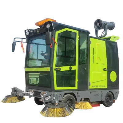 China 20000-35000m2/h TANJIE S6 For Sale Sweeper Water Gun And High Pressure Sprayer All In One Road Sweepers for sale