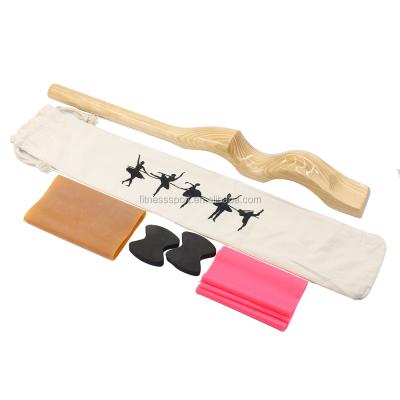 China Detachable Ballet Dance Feet Arch Enhancer Wooden Foot Stretcher For Dancer for sale