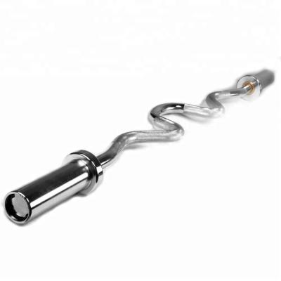 China 48inch 4ft Heavy Duty Chrome Decorative Weightlifting 120cm Super Loop Bar for sale